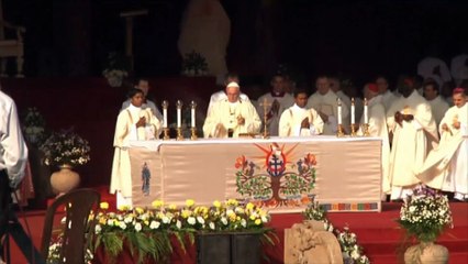 Le Pape fait le plein de fidèles au Sri Lanka