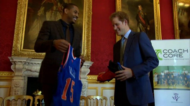 Prince Harry hosts the first Coach Core Graduation Ceremony