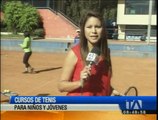 ¿Quiere que sus hijos aprendan a jugar tenis? Inscríbalos en los cursos gratuitos del Centro Deportivo Iñaquito