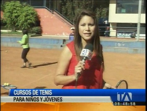 ¿Quiere que sus hijos aprendan a jugar tenis? Inscríbalos en los cursos gratuitos del Centro Deportivo Iñaquito