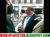 Nawaz Sharif abusing an Overseas Pakistani in Oxford Street, London