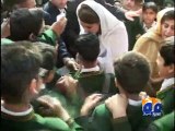 Reham Khan Pays Tribute To Martyrs Of Peshawar School Attack-Geo Reports-14 Jan 2015