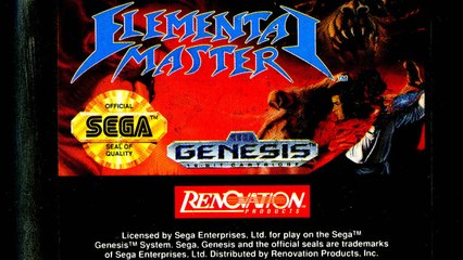 Classic Game Room - ELEMENTAL MASTER review for Sega Genesis