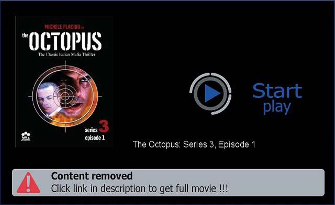 The Octopus: Series 3, Episode 1 Movie Download