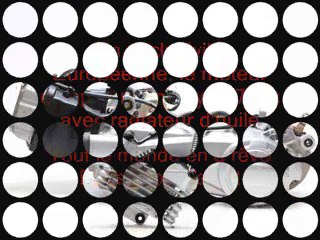 Moteur complet  racing GY6 175cc avec radiateur d'huile