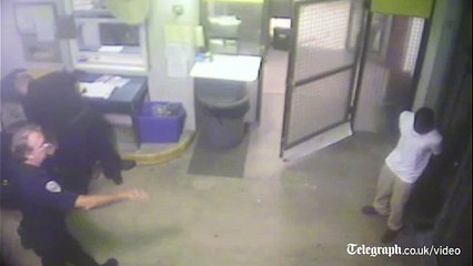 Teenager in handcuffs saves police officer having a heart attack - Telegraph