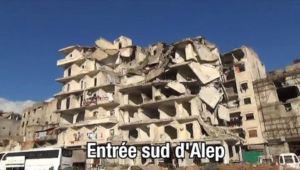 Syrie : entrée sud d'Alep