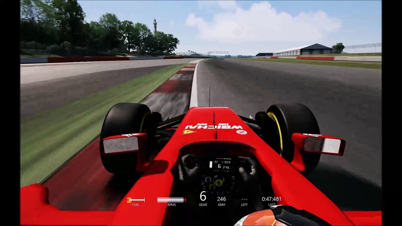 Ferrari F14 T, Silverstone National Circuit, Assetto Corsa, Onboard/Replay