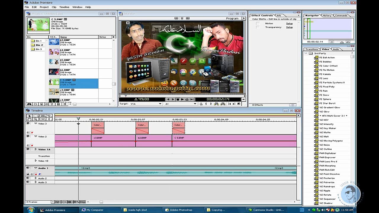 how to make a title song in adobe premier urdu tutorial