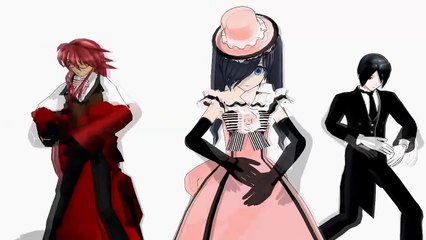 [MMD] Kuroshitsuji - Gangnam Style