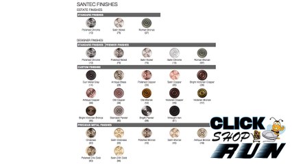 Santec Edo Lavatory Faucets