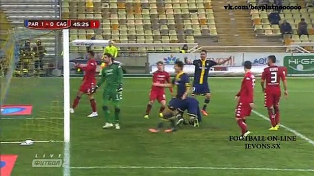 Parma 2-1 Cagliari (All Goals and Highlights) 14/01/2015 ~ Coppa Italia