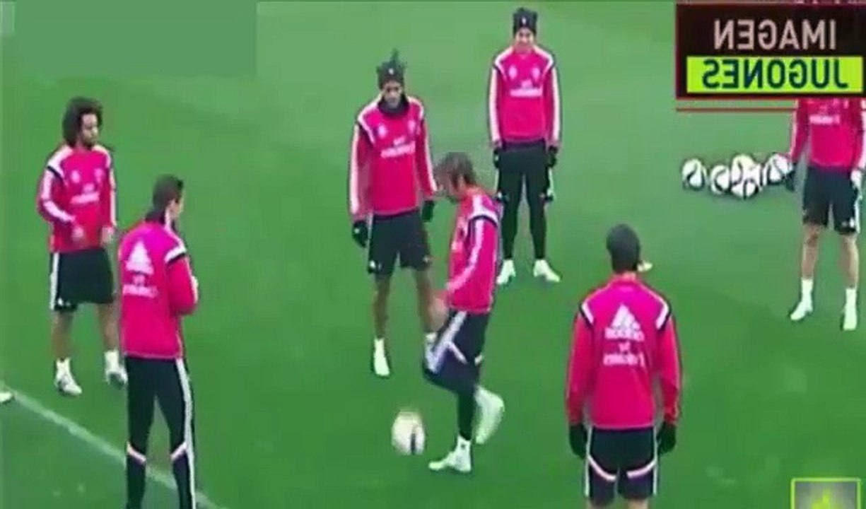 Cristiano Ronaldo Fantastic nutmeg to James Rodriguez 2015 | Real Madrid
