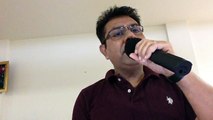 Aaj kal main dhal gaya... Rafi Saab's karaoke by Abdul Ali ,sung by DJ Mehfil live