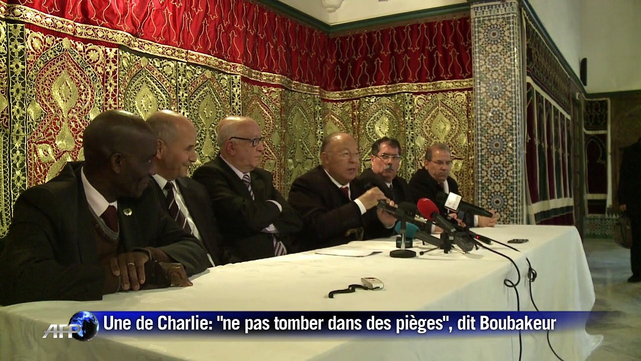 Charlie Hebdo: "ne pas tomber dans des pièges", dit Boubakeur