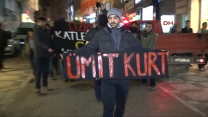 Hdp'liler Şırnak'ta Ölen Ümit Kurt İçin Yürüdü