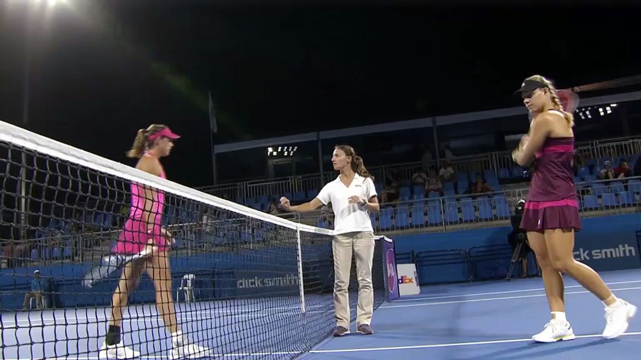 Sydney: Kerber beißt sich ins Halbfinale