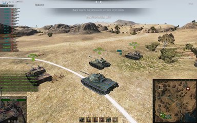 World of Tanks. [RED-N] vs [EWOKS]
