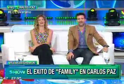 Paula en Este es el Show 2 - 14 de Enero