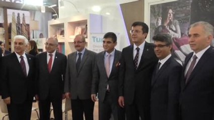 Zeybekci, Heimtekstil Fuarı'nda Türk Milli Standını Açtı