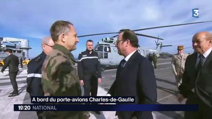 Les voeux du président aux armées après les attentats