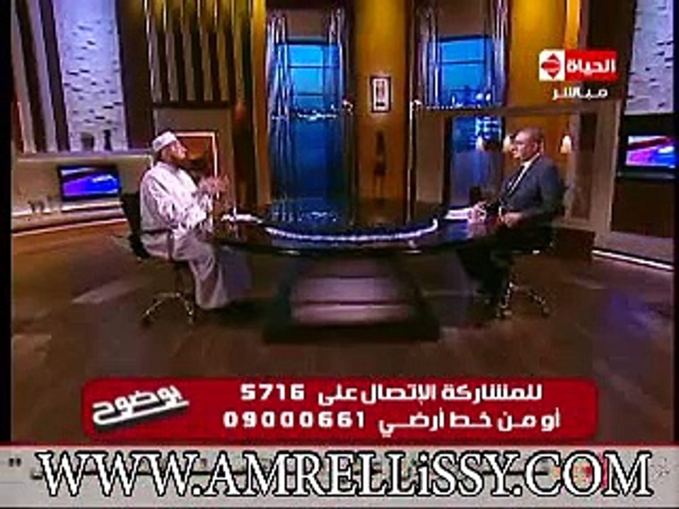 برنامج بوضوح لقاء مع الشيخ محمود المصرى 14-1-2015