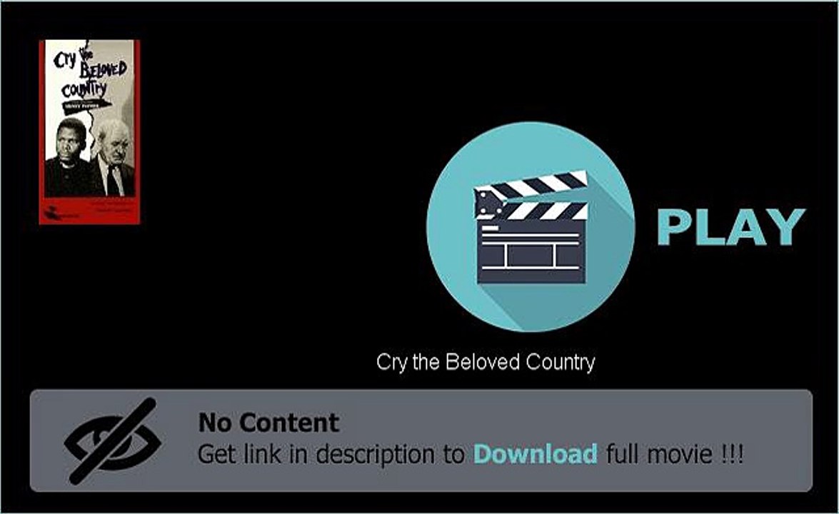 Download Cry the Beloved Country Movie Hd
