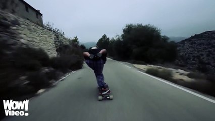 Longboarder casi muere | Longboarder almost died
