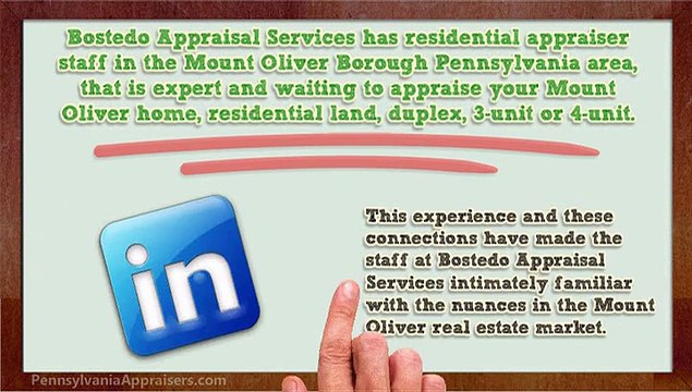 Mt Oliver Appraisers - 412.831.1500 - Appraisal Mount Oliver