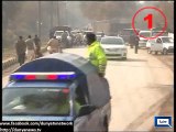 Dunya News - 32 vehicles escorted Imran Khan_ Reham Khan during their visit to Peshawar school