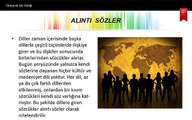 AÖF Dersleri Türk Dili-1 6. Ünite Türkçenin Söz Varlığı