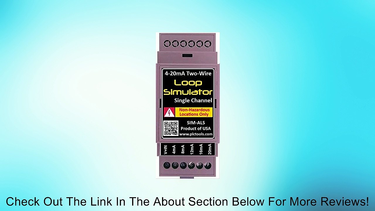 Analog Current Loop Simulator and Tester 4-20mA Review