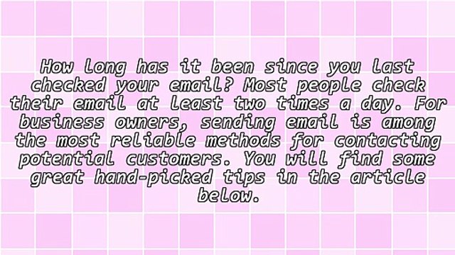 Email Promoting Solutions To Help Your Business Grow