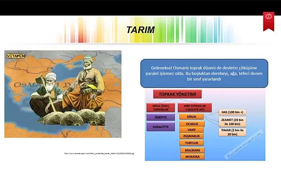 AÖF Dersleri 7. Ünite Atatürk İlkeleri ve İnkılap Tarihi-I Osmanlı’dan Cumhuriyet’e Ekonomik Gelişlmeler