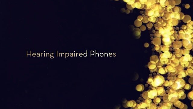 hearing impaired phones