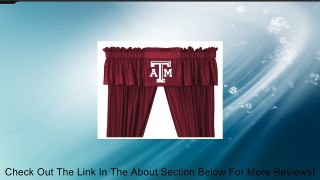 Texas A&M Aggies Window Treatments Valance and Drapes Review