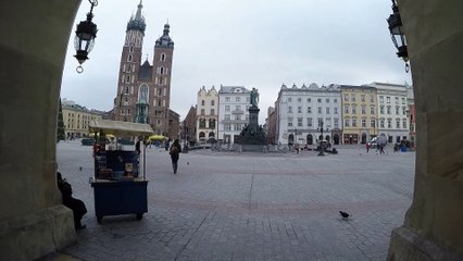 Rynek Główny Kraków GoPro Hero 4S + Feiyu G3 Ultra