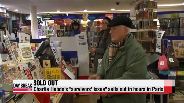 Charlie Hebdo's survivors' issue sells out in hours