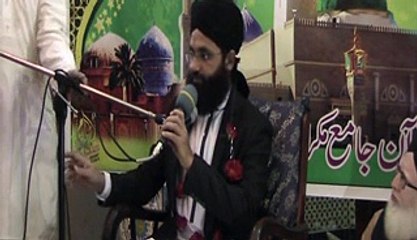 4- Speech by Muhammad Chaman Zaman in Mustafa Masjid Walis road gari ehata  Sukkur , 6th Program by Tanzeem ul Irshad  @ Meelad e Mustada 1436, 2015