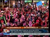 Militancia socialista de Venezuela expresa su apoyo a Nicolás Maduro