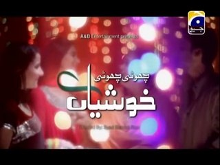 Choti Choti Khushiyan Episode 180 Full on Geo Tv - January 14