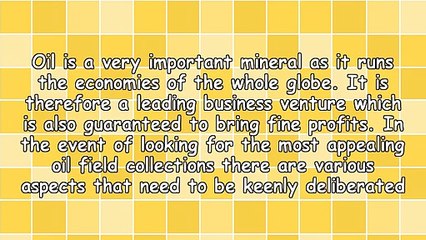 Decrypting The Best Oil Field Collections