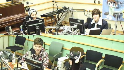슈퍼주니어의 Kiss The Radio 150114 (경리)