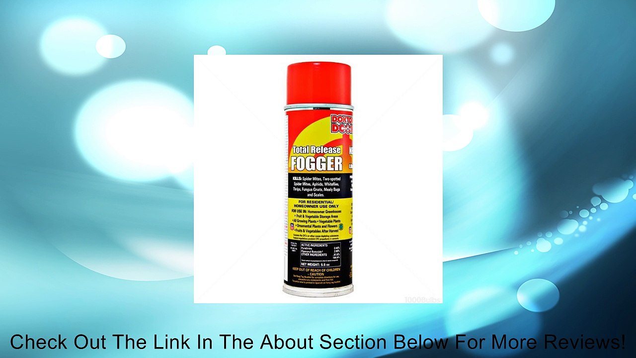 5.5 oz. Doktor Doom Total Release Aerosol Insecticide Fogging Bug