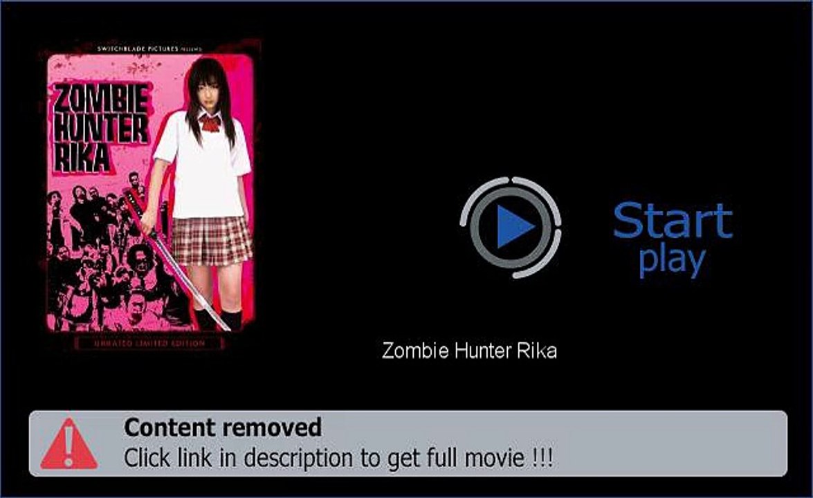 Download Zombie Hunter Rika Movie Full Length Movie HD DVD Quality
