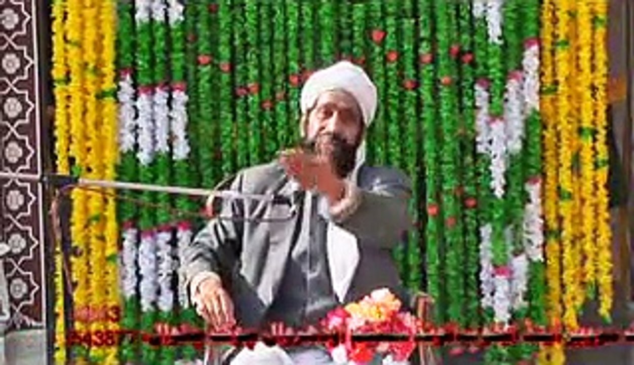part4/4 Professor Allama G A haq speech in milad program chakora 4-1-2015 in masjid e habibia chakora
