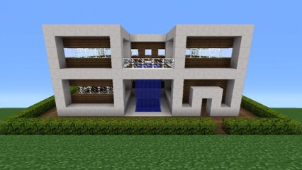 Minecraft Tutorial: How To Make A Quartz House - 9
