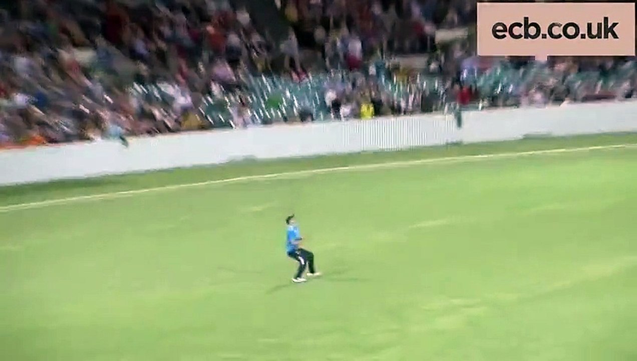You won   t believe this catch from Chris Woakes