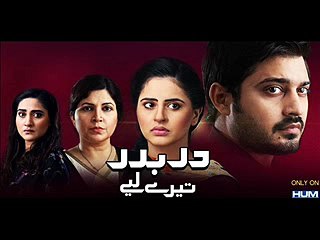 Darbadar Tere Liye Ost Title Song Hum Tv