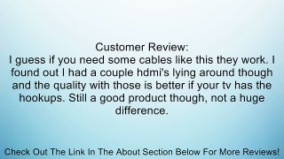 ezGold for Playstation 3 (PS3) - Component HD Pro Video Cable 6ft/1.8m - Retail Packaging Review